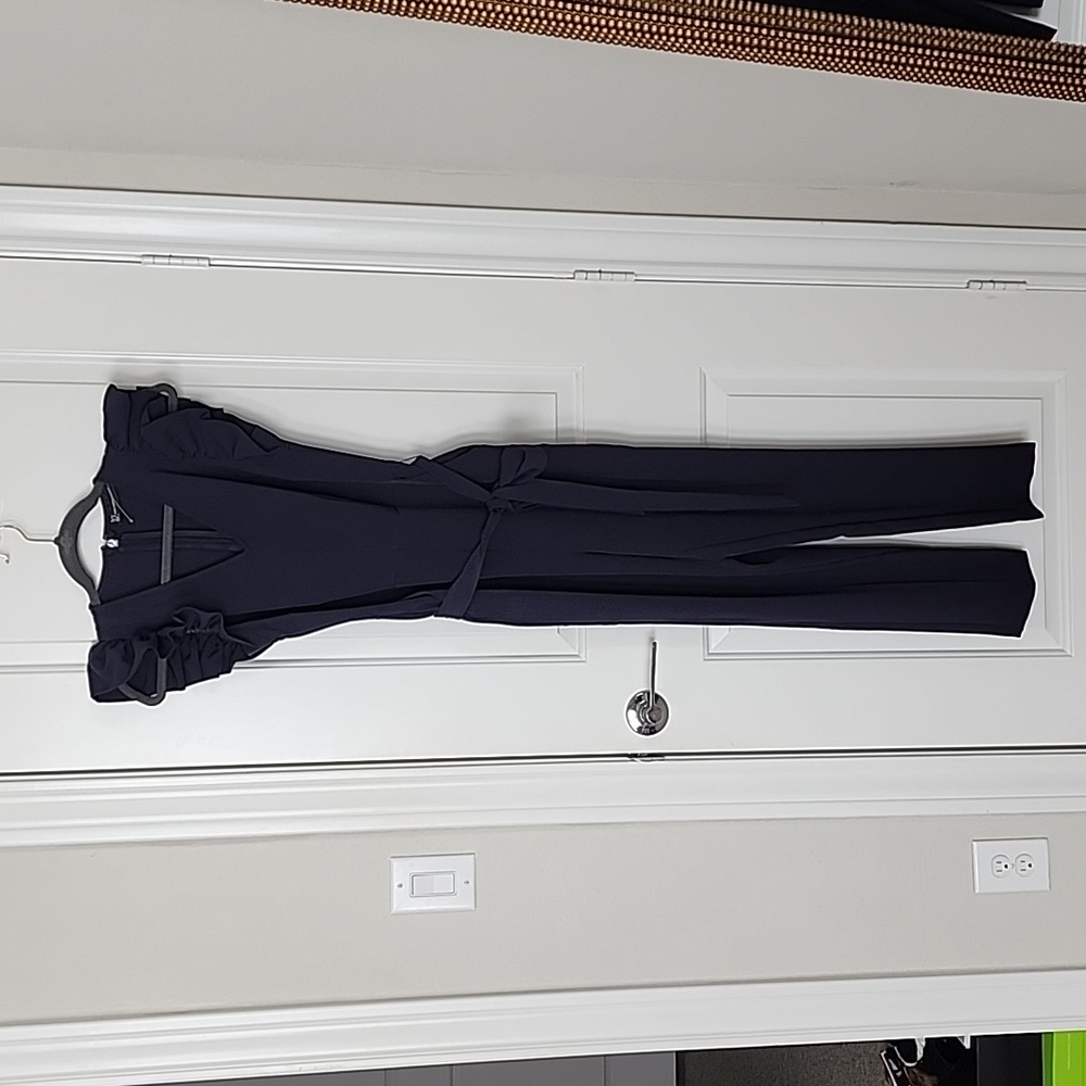 New York & Company Navy Blue Jumpsuit, XS
